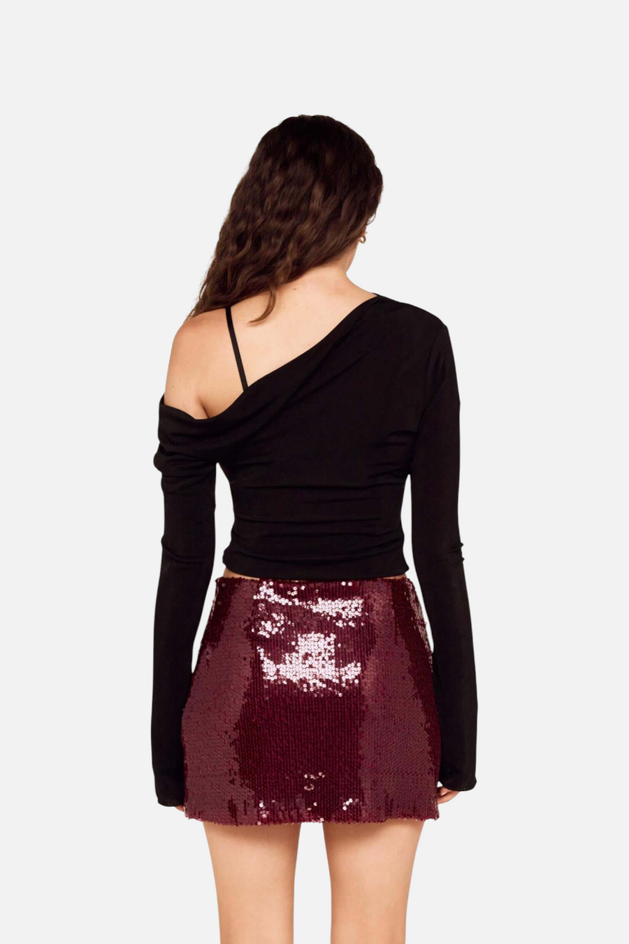 Minkpink Women's Agnes Mini Skirt in Wine