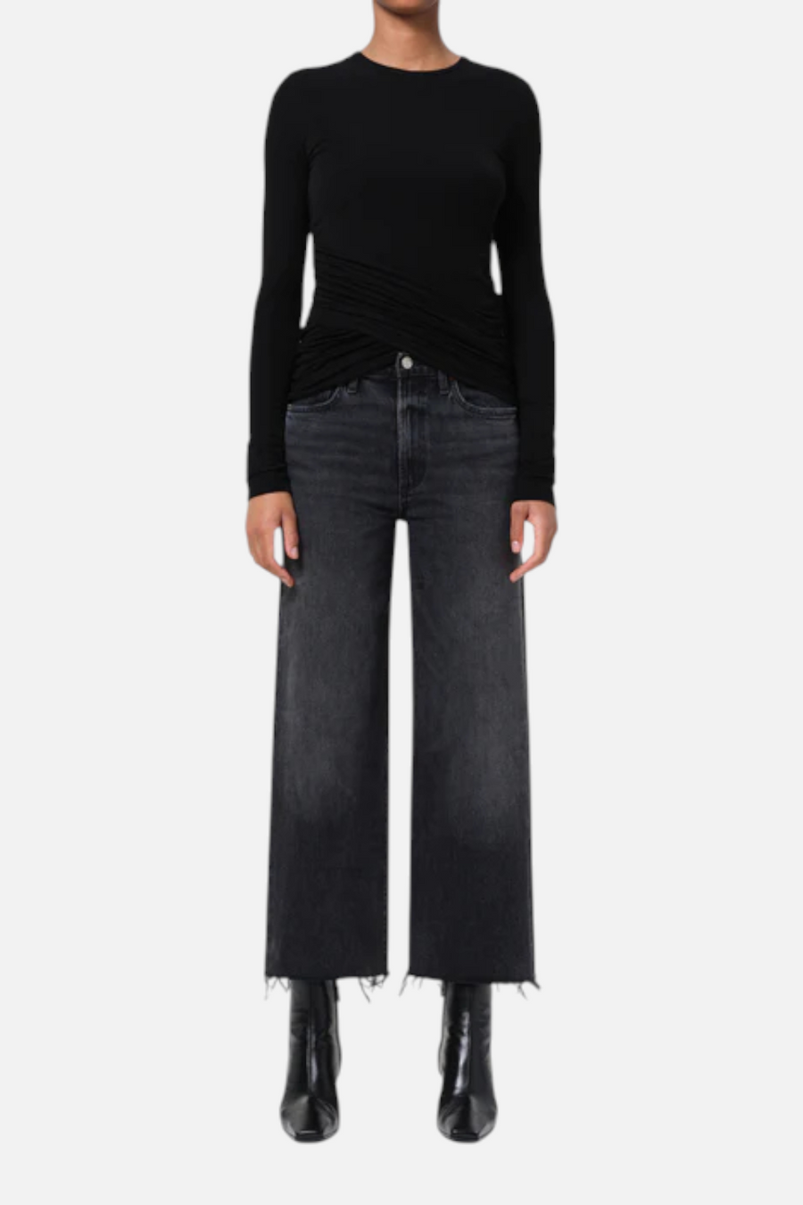 Agolde Harper Crop in Radius