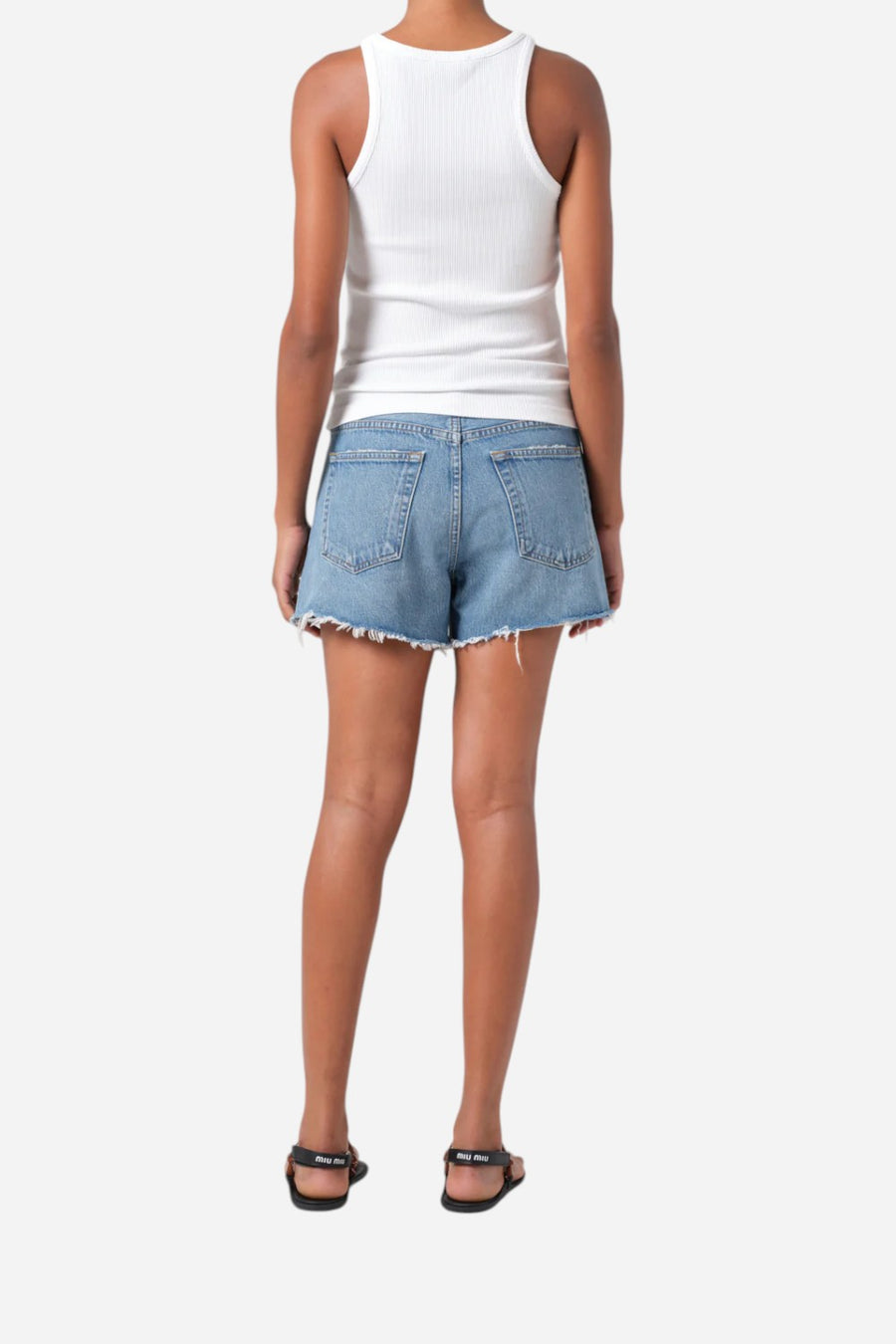 Agolde Parker Long Short in Fairway