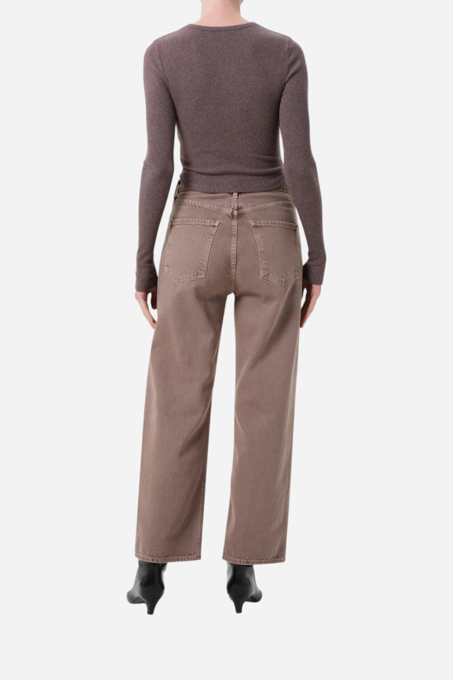 Agolde Ren Jean in Ceramic