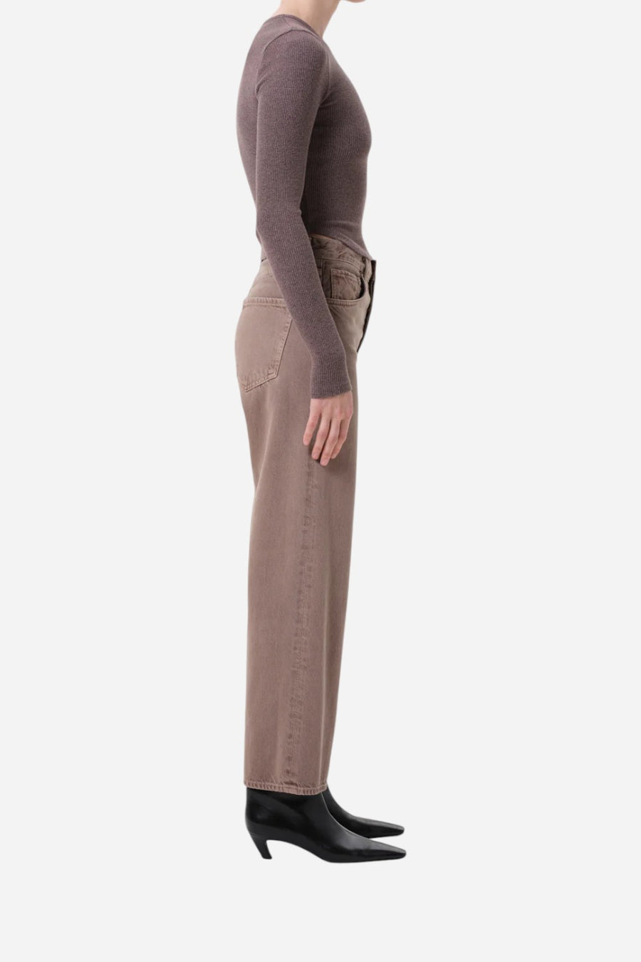 Agolde Ren Jean in Ceramic