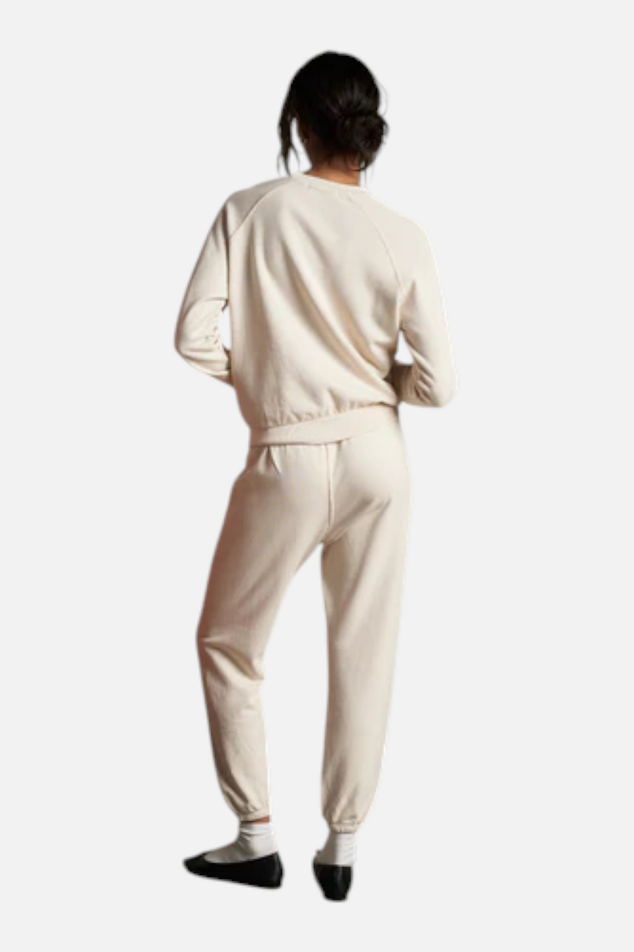 Perfect White Tee Women's Alexi Sweatshirt in Sugar