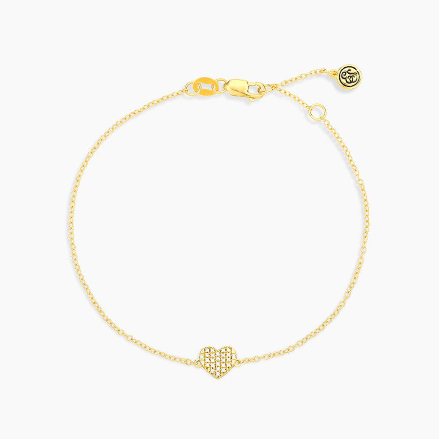 Ella Stein All Heart Chain Bracelet in Gold