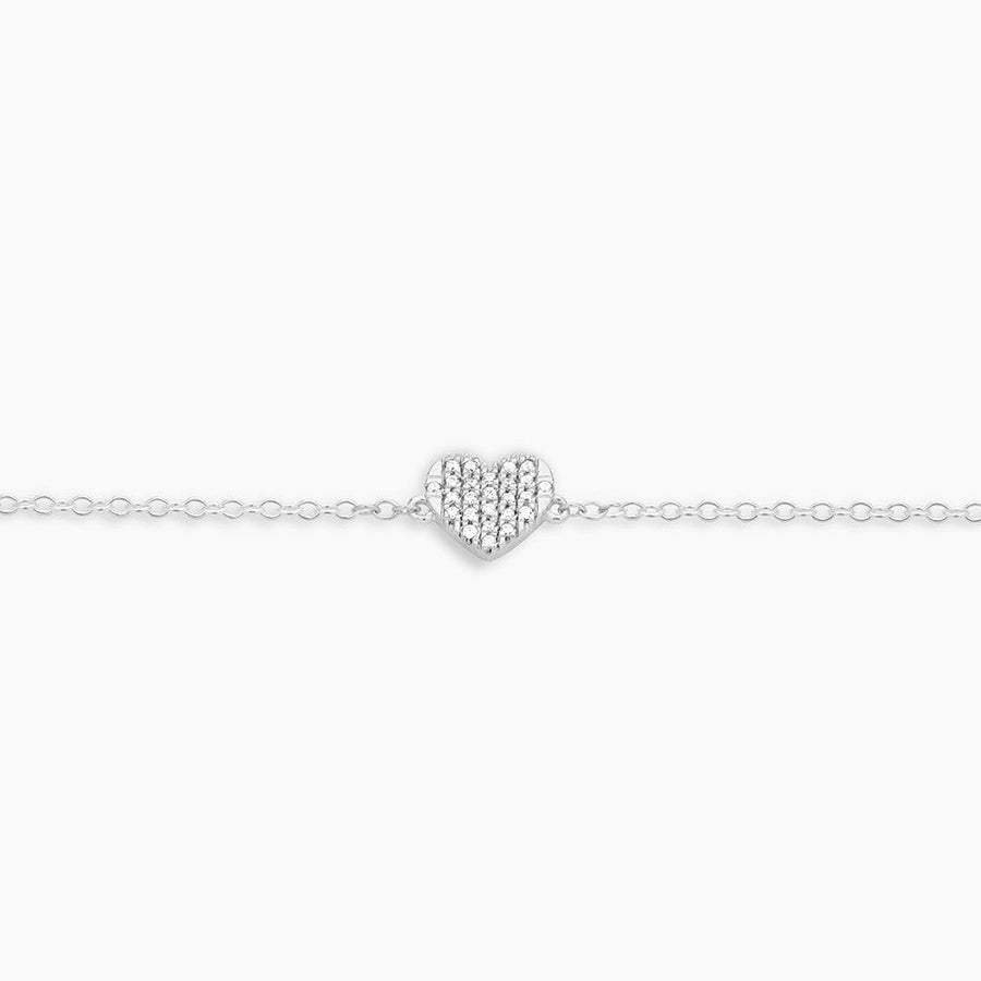 Ella Stein All Heart Chain Bracelet in Sterling Silver
