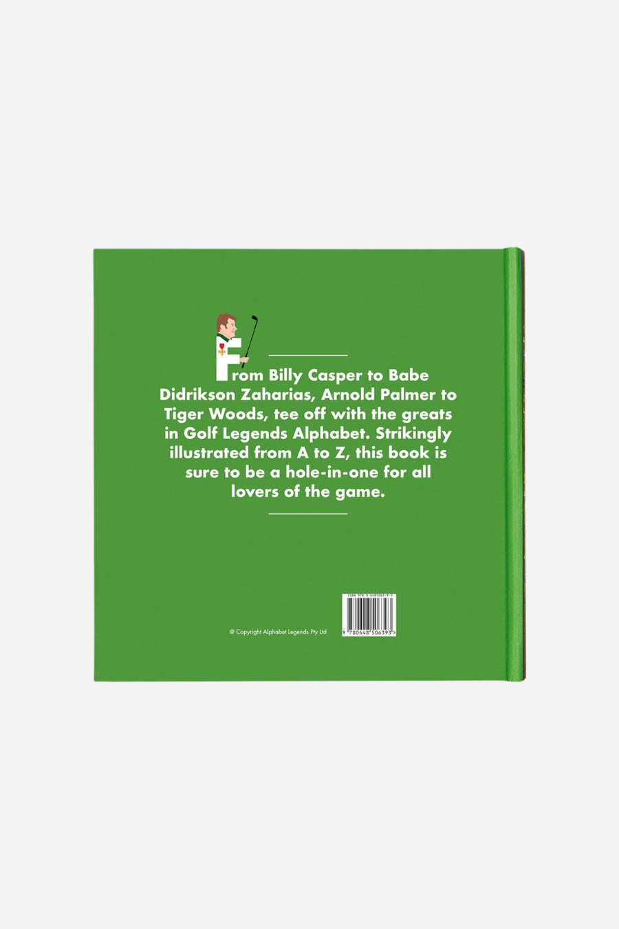 Alphabet Legends Golf Legends Alphabet Book