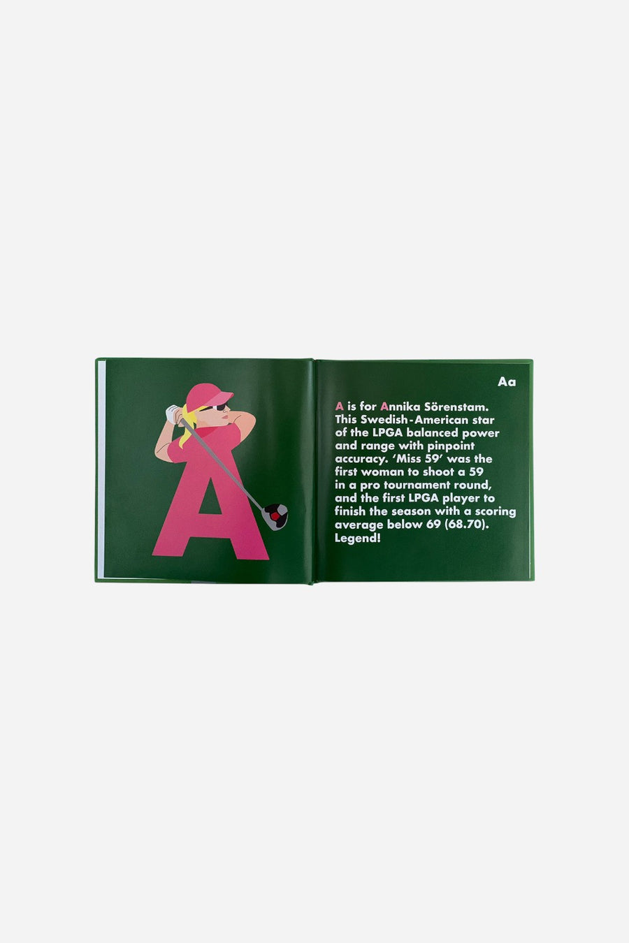 Alphabet Legends Golf Legends Alphabet Book