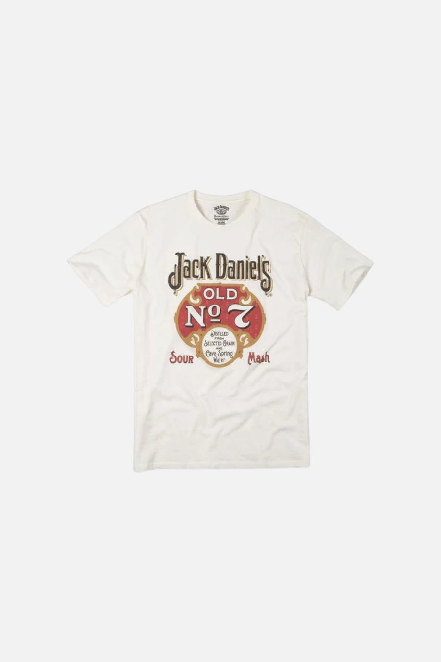 American Needle Jack Daniel's Sour Mash tee in natural