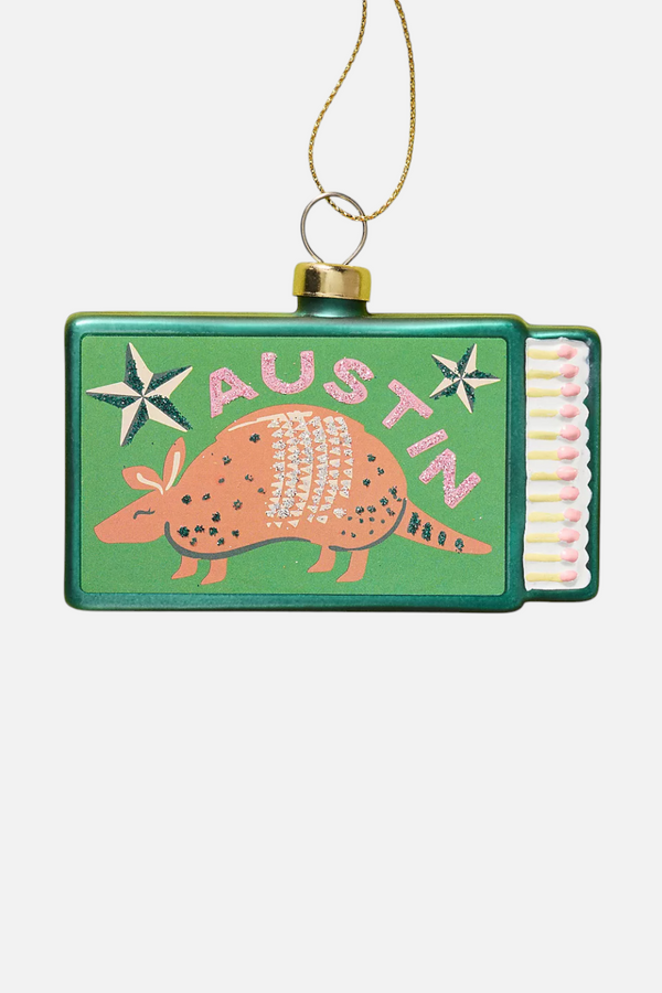 Furbish Austin Matchbook Ornament