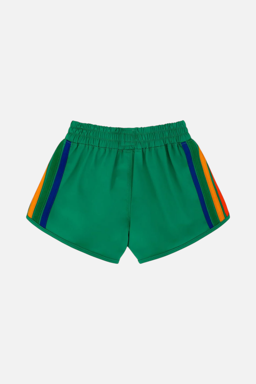 Aviator Nation 5 Stripe Flex Jogger Short in Amazon Green
