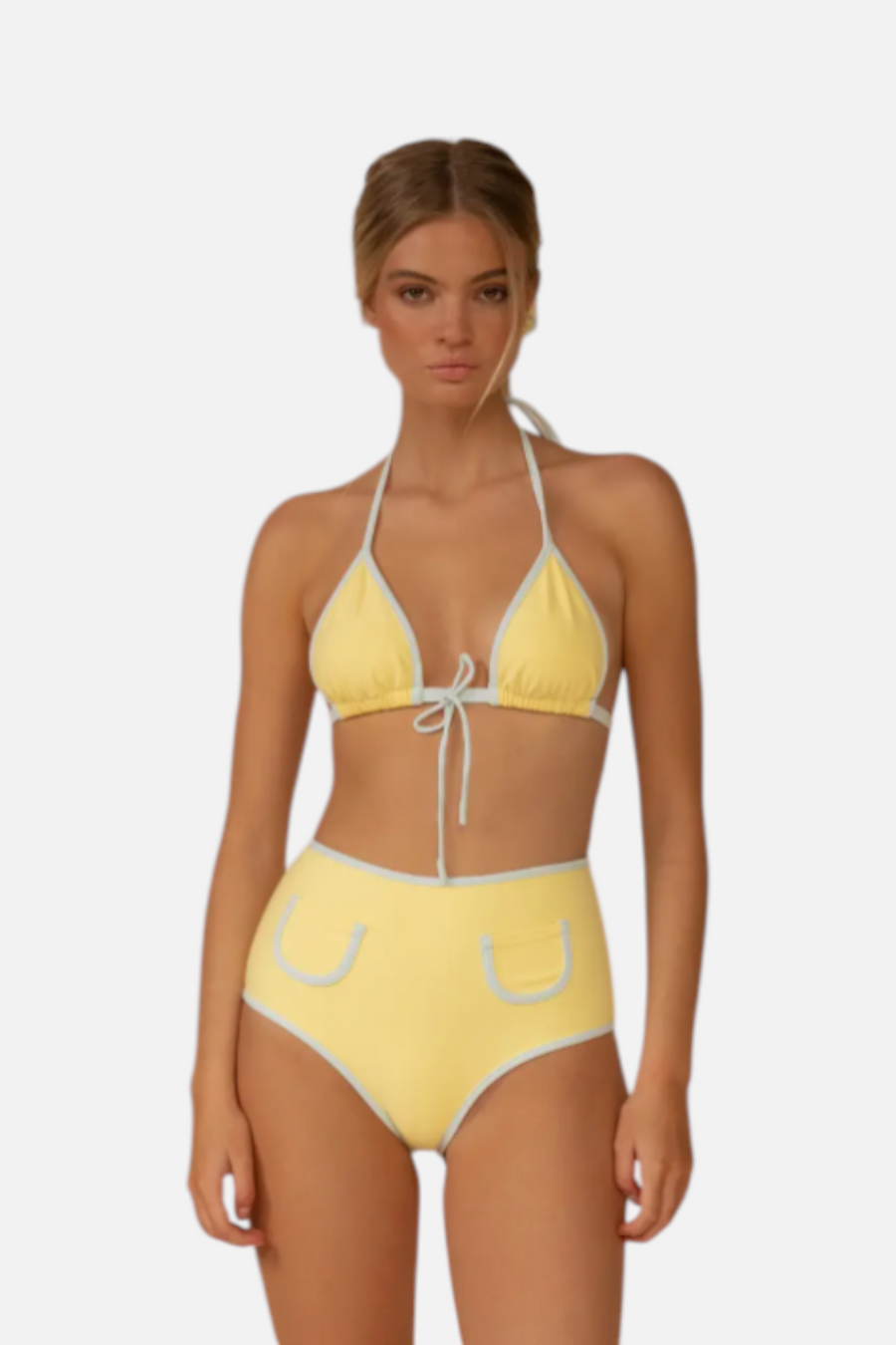 Montce Women's Binded Emma Top in Sunshine