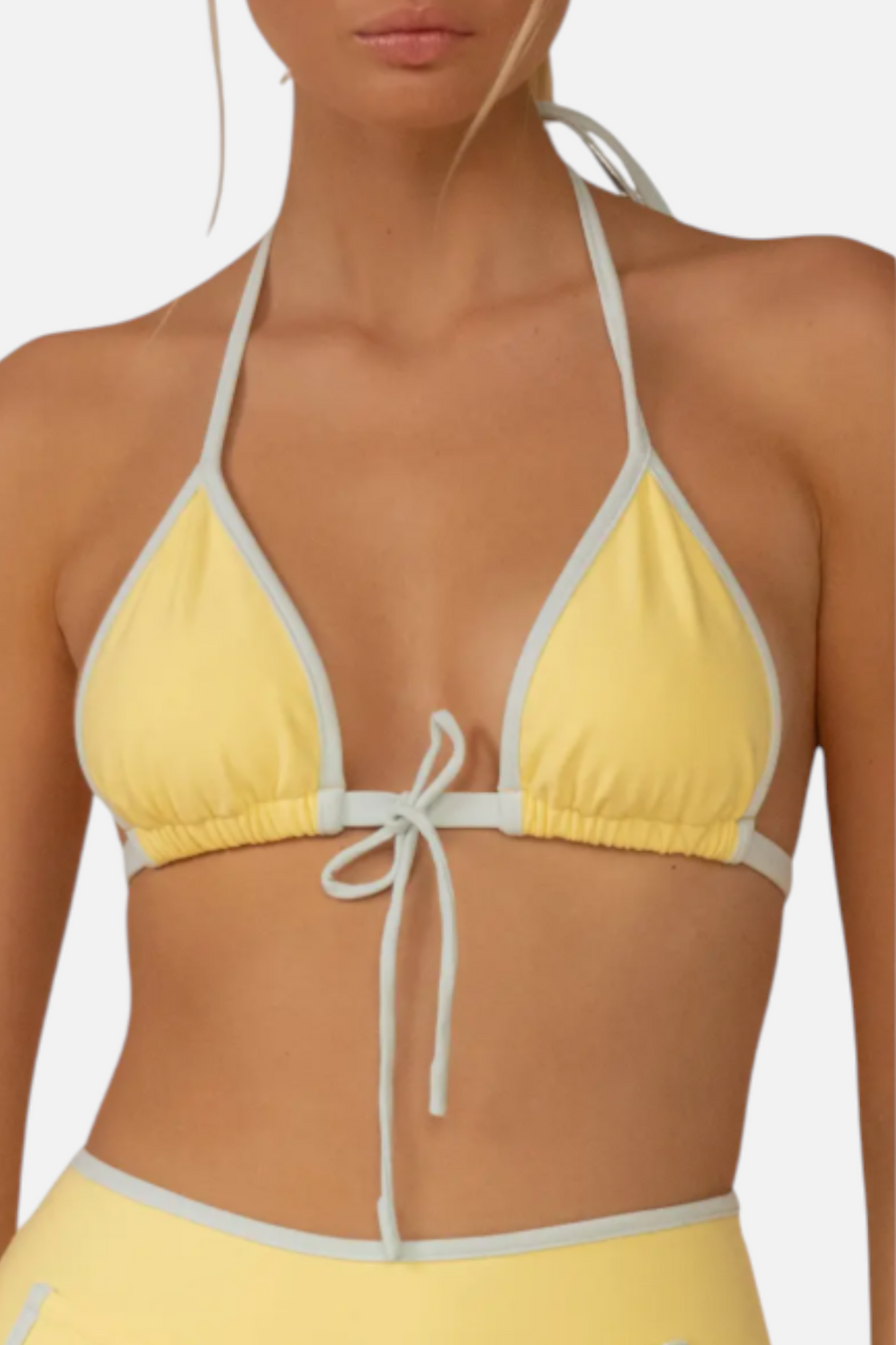 Montce Women's Binded Emma Top in Sunshine