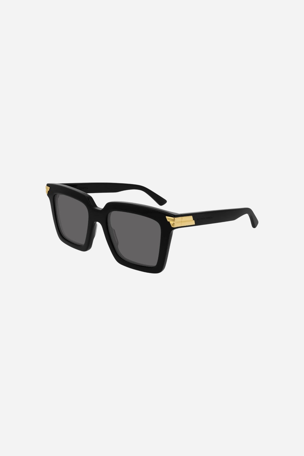Bottega Veneta BV1005S 001 Sunglasses Black Square Frame, Grey Lenses Bottega Veneta - BV1005S (Black) – Good See Co main image 2