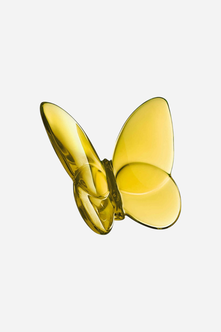 Baccarat Papillon Lucky Butterfly in Amber
