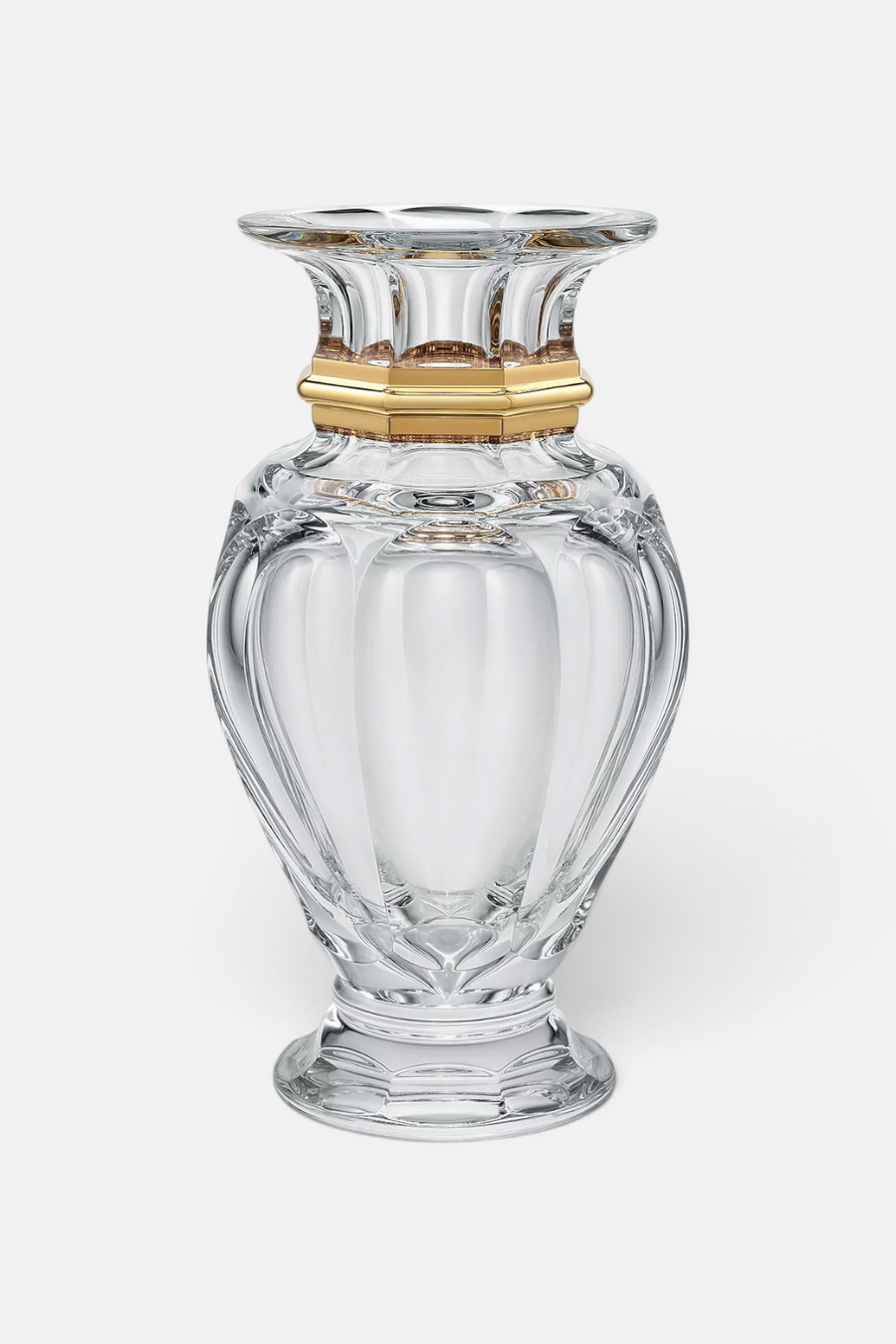 Baccarat Harcourt Baluster Vase in Gold