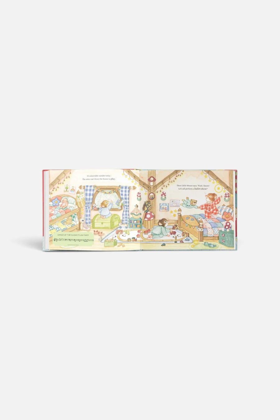 Ballet Music children's sound book cover, alternate view 2