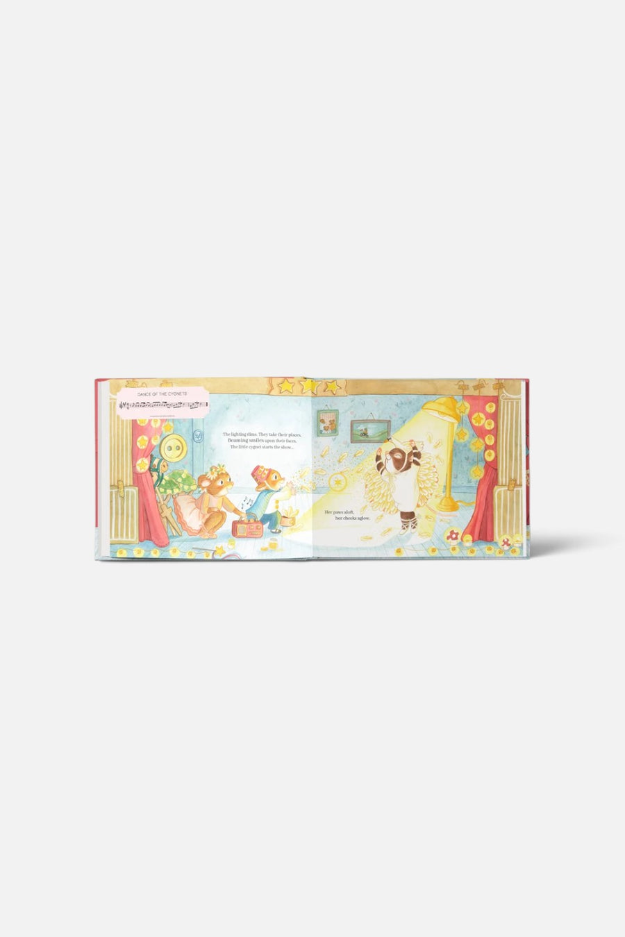 Ballet Music children's sound book cover, alternate view 4