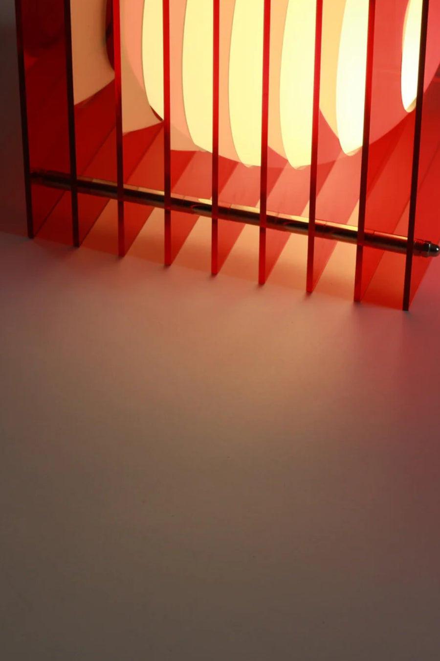Bang Lighting Lớp Small Square in Red Acrylic