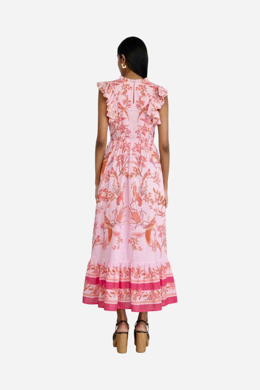 Banjanan Hannah Dress in Botany Pink Mist