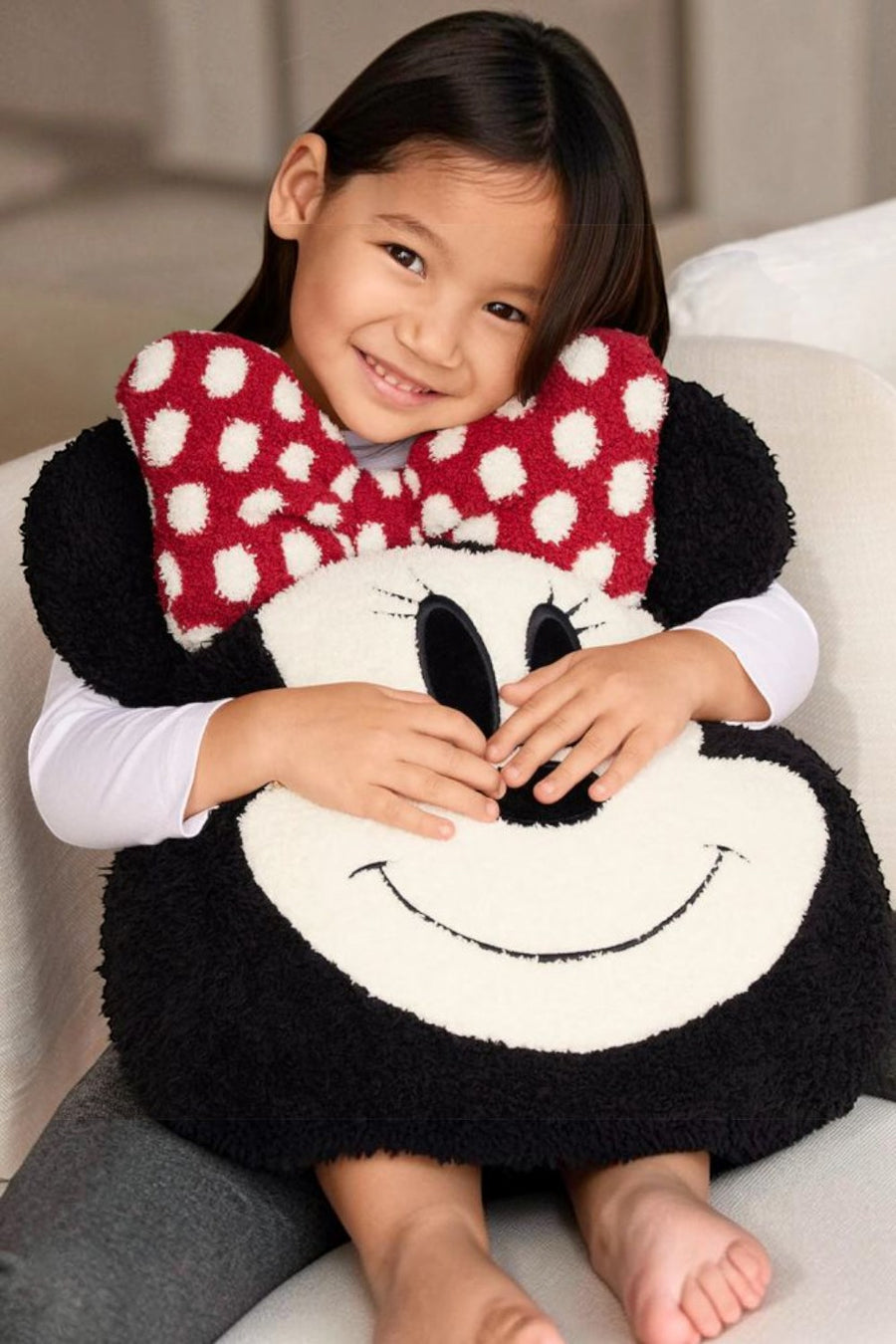 Barefoot Dreams CozyChic Disney Classic Minnie Mouse Pillow