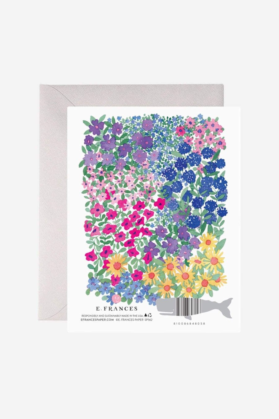 Best Mom Ever Flower Frame Greeting Card