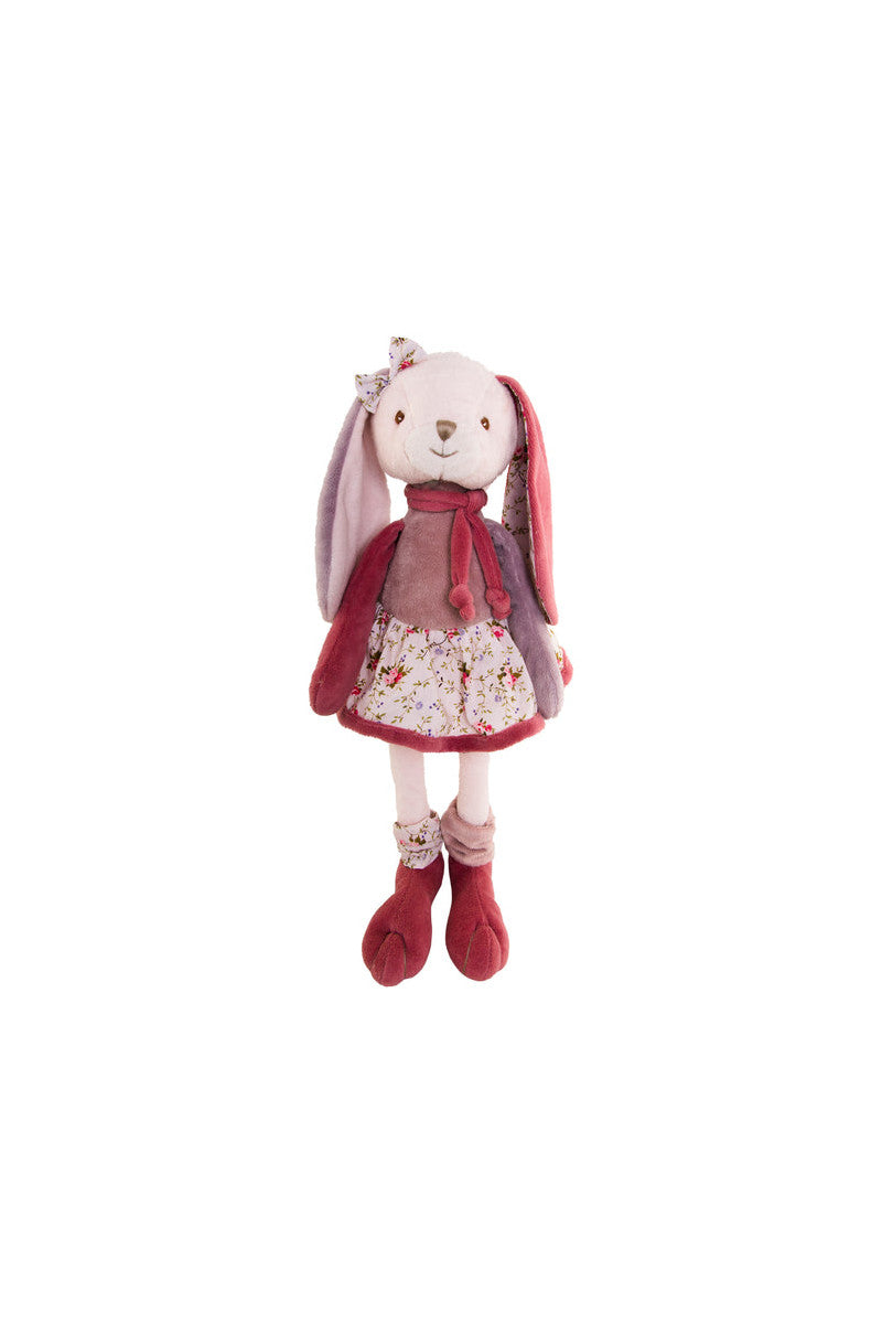 Bukowski Bears Bibi Sisters Bunny Toy in Flower Skirt