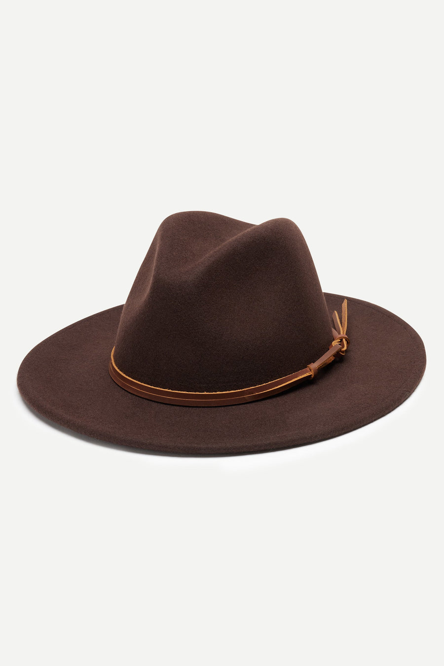 Wyeth Hats Billie Fedora Hat in Brown