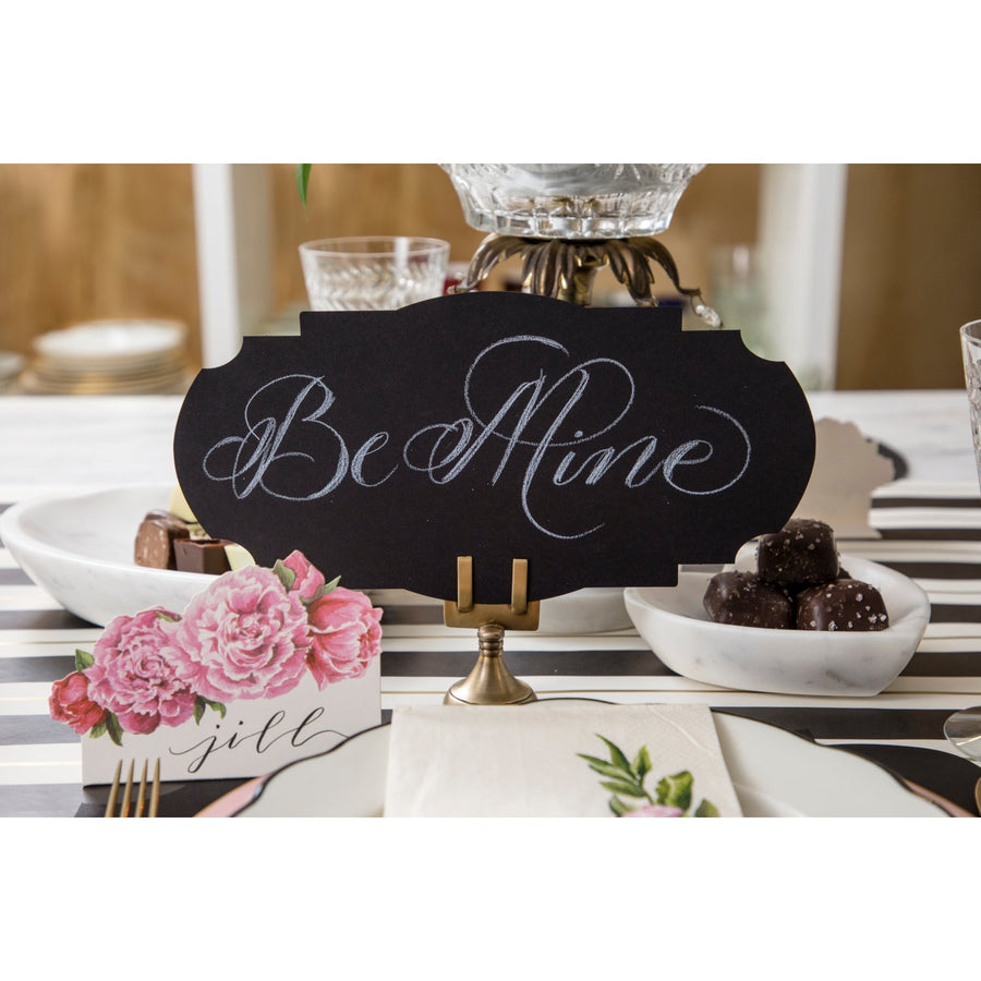 Hester & Cook Brass Place Card Holder