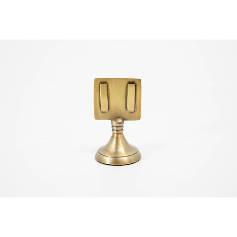 Hester & Cook Brass Place Card Holder