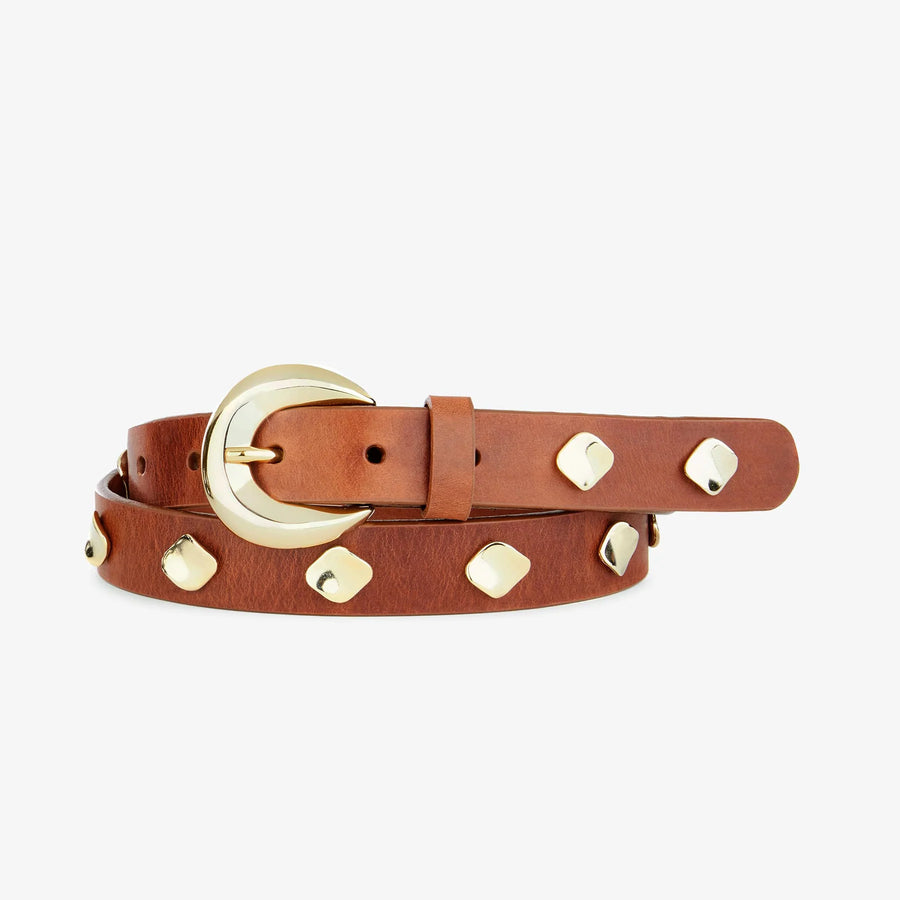 Brave Eason Belt in Brandy