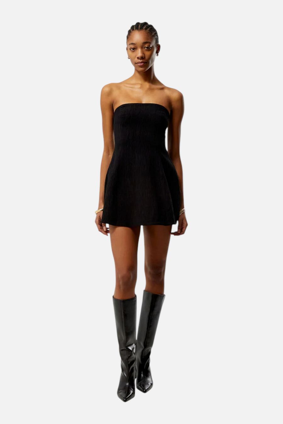 Minkpink Brigit Mini Dress in Black