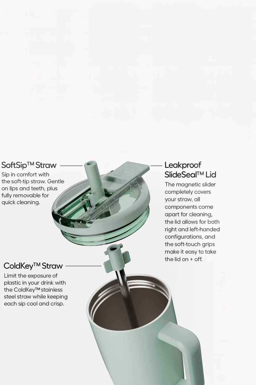 Brumate Era Flip Tumbler in Glacier