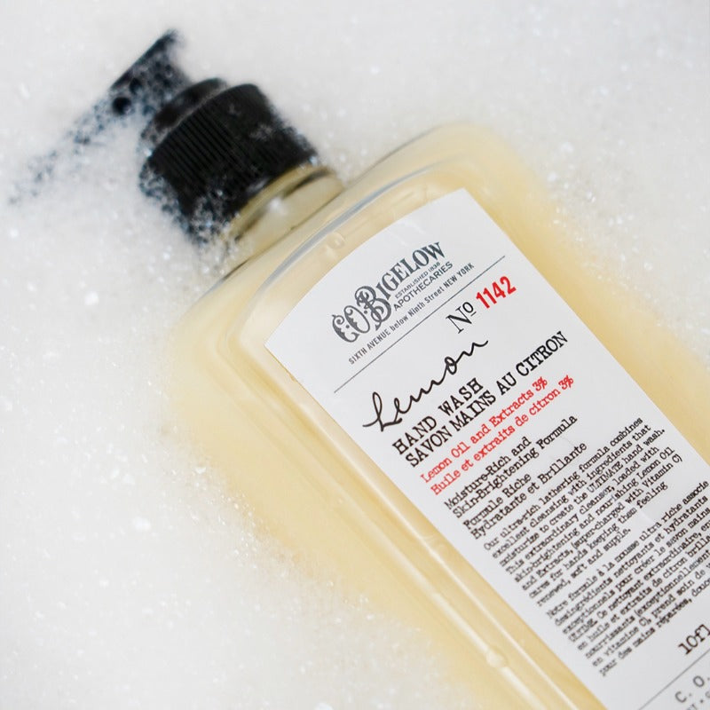 C.O. Bigelow Lemon Hand Wash No. 1142 – back view