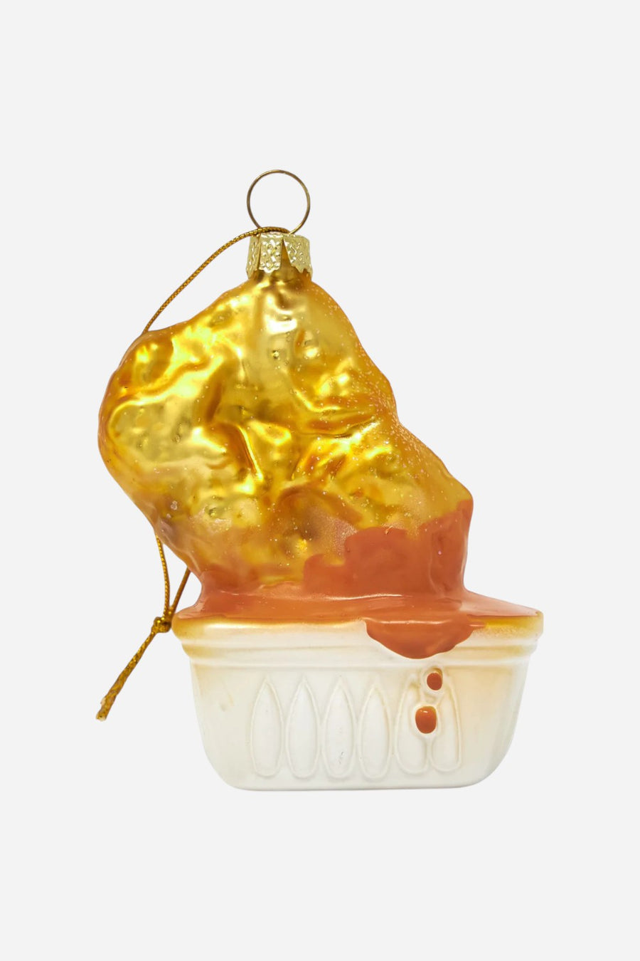 Chicken Nugget with Dipping Sauce Ornament
