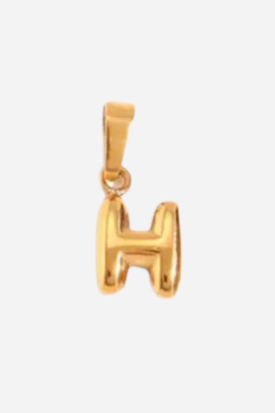 Farrah B Bubble Letter Charm H