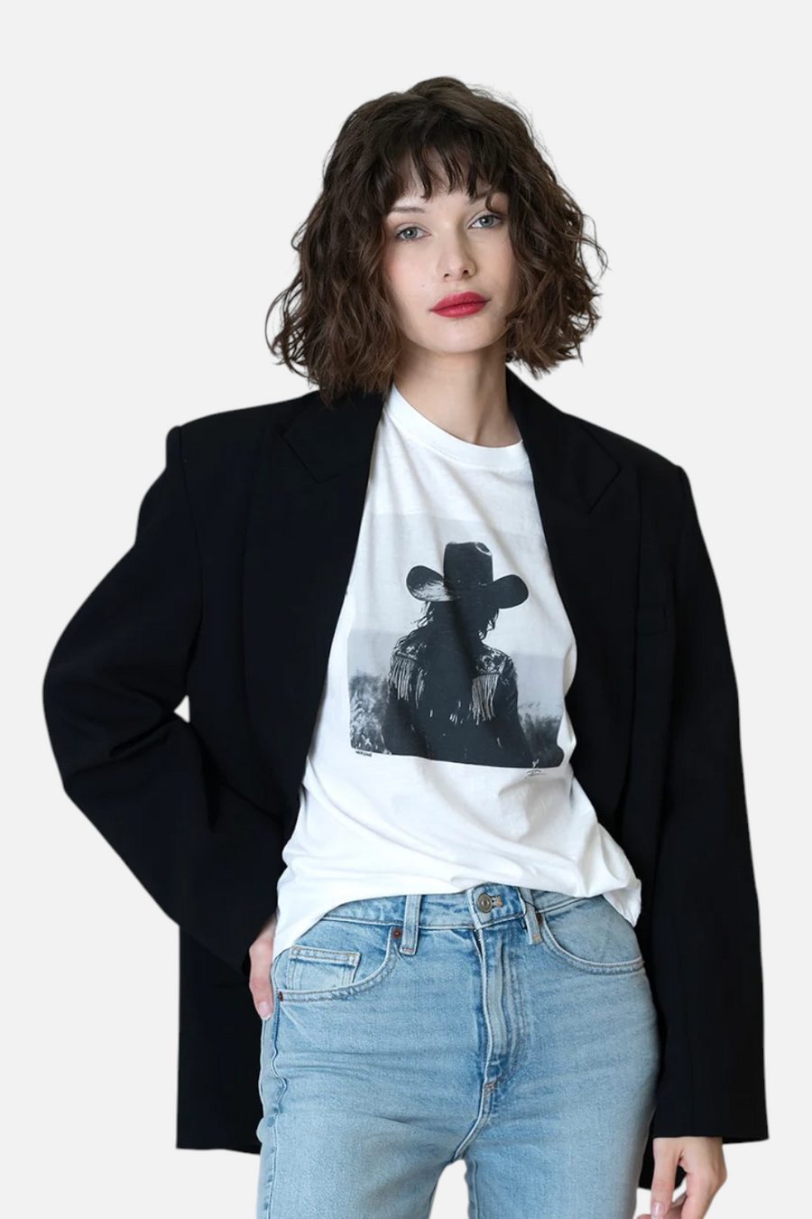 CPress Studio Herione Mushie Tee in White