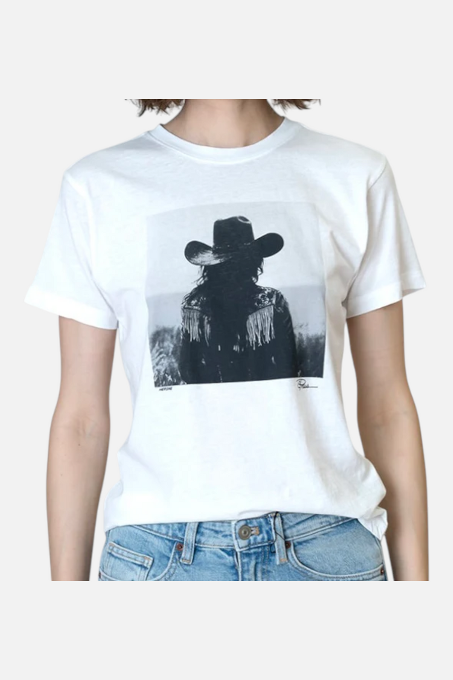CPress Studio Herione Mushie Tee in White