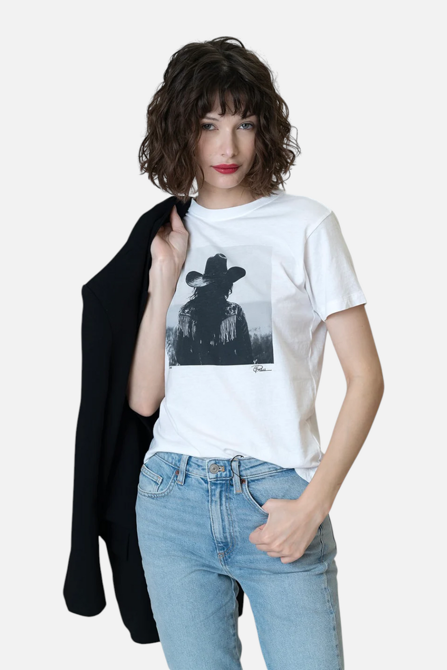 CPress Studio Herione Mushie Tee in White
