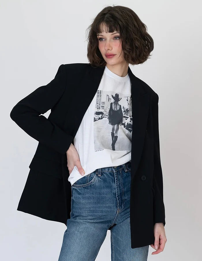 CPress Studio Lost In The City Mushie Tee in White