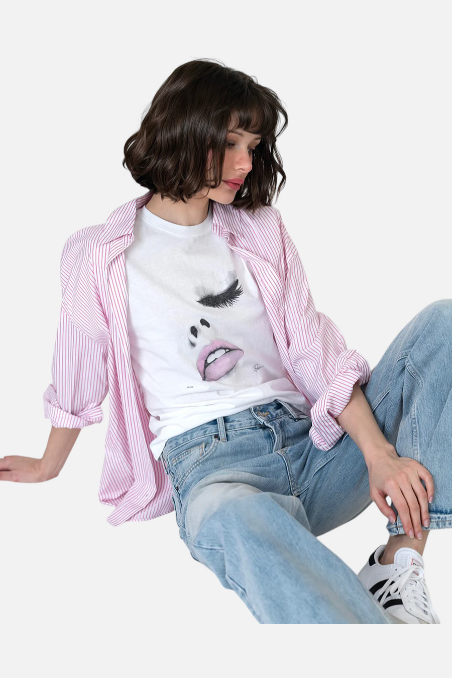 CPress Studio Muse Mushie Tee in White