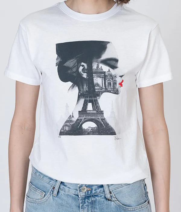 CPress Studio Paris Mushie Tee in White