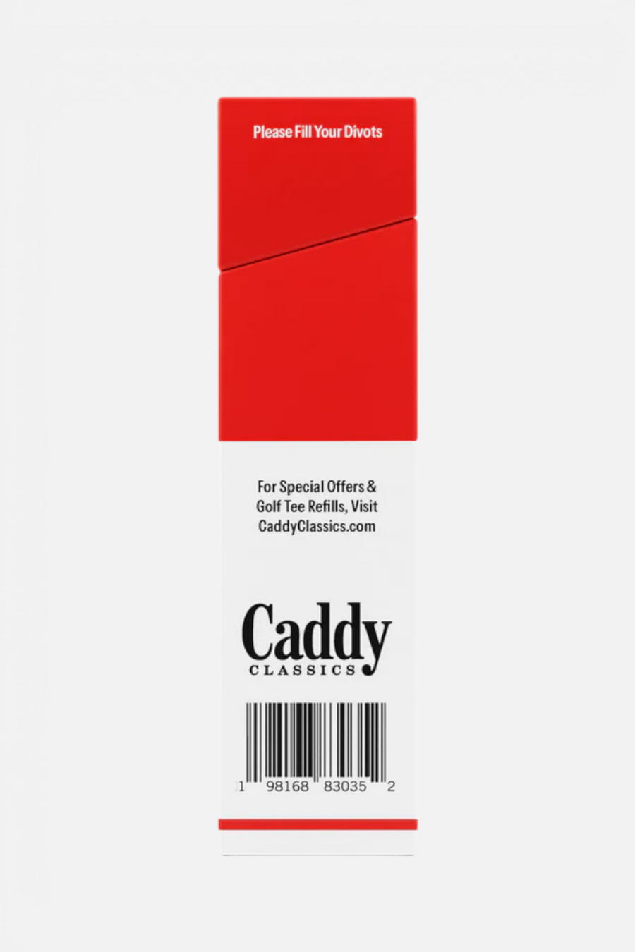 Caddy Classics Royal Reds Tee Holder 10 Bamboo 2¾ Inch Tees