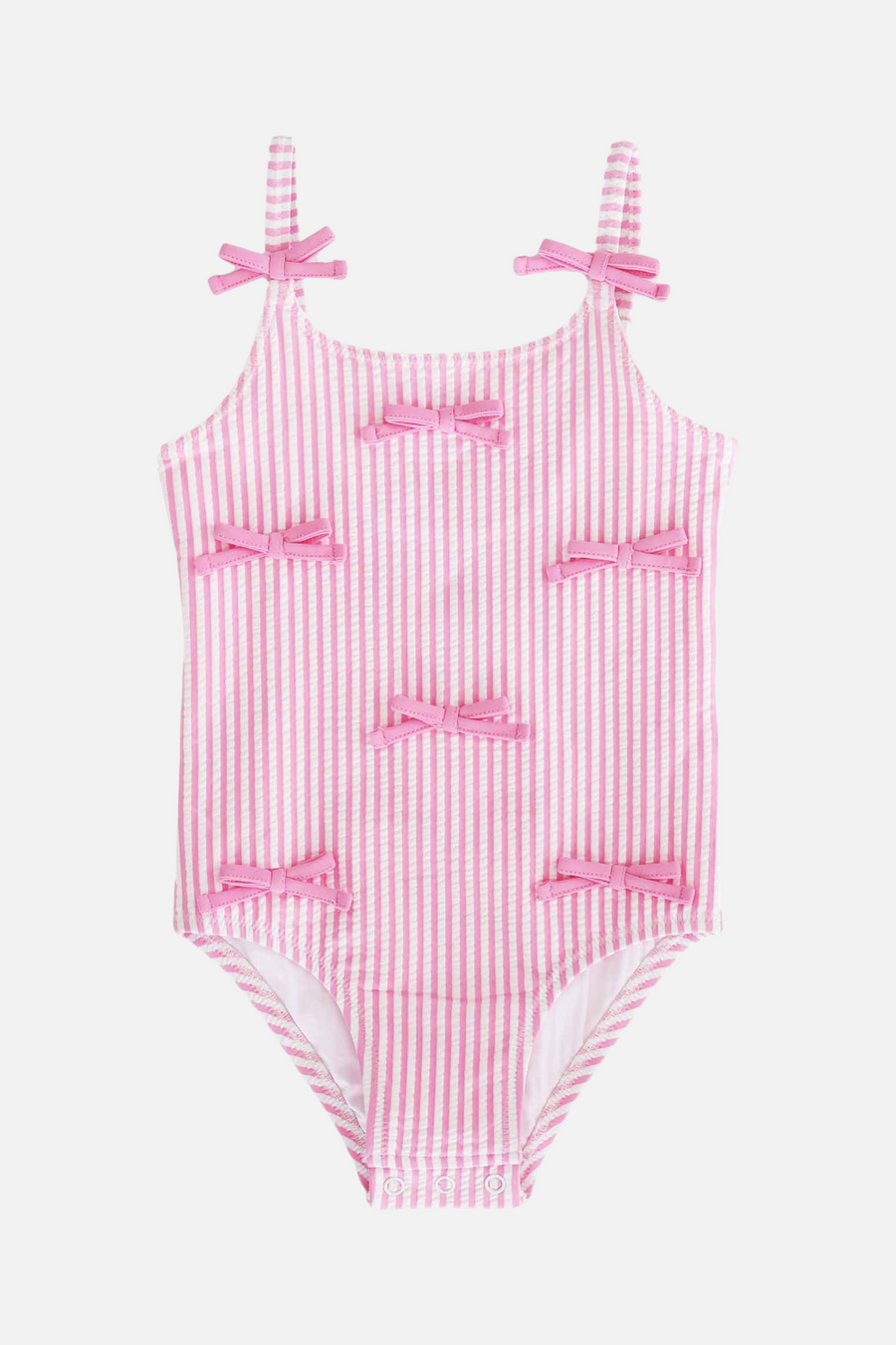 Caden Lane Tiny Bows Pink One Piece Swimsuit