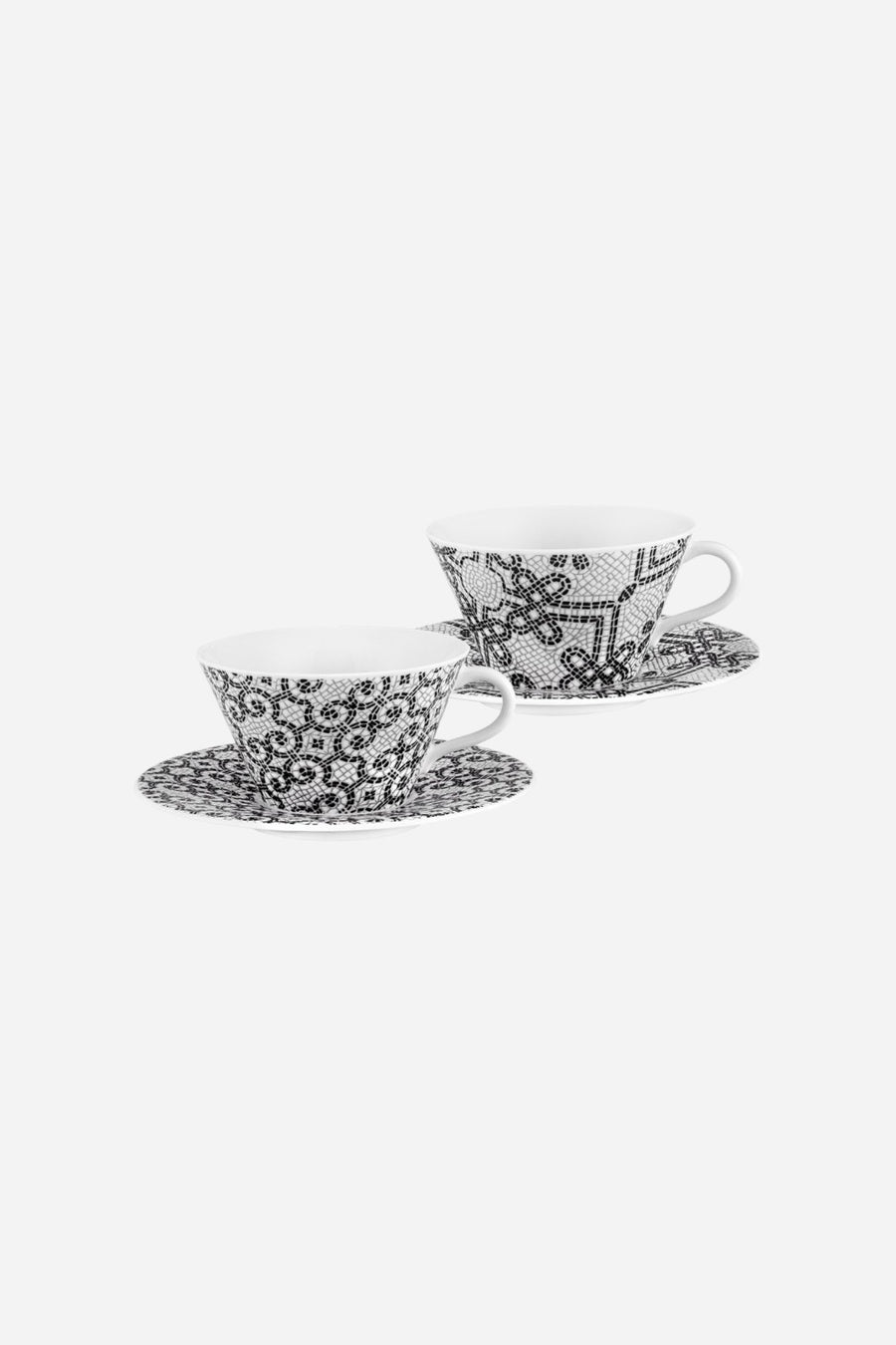Vista Alegre Calcada Portuguesa Tea Cup and Saucer - Set of 2