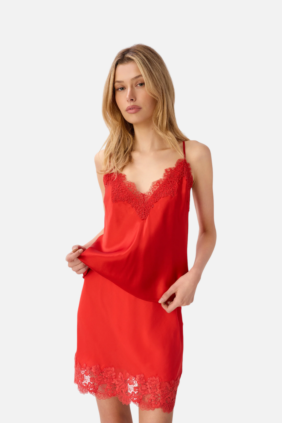 Cami NYC Annika Camisole in Goji Red