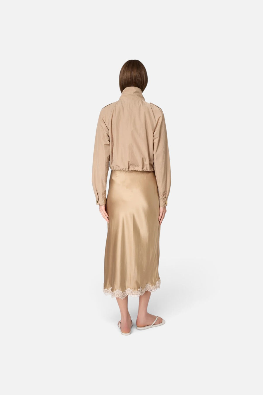 Cami NYC Teagan Midi Skirt in Birch