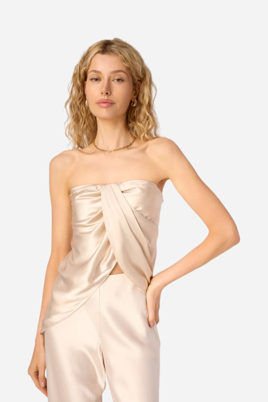 Cami NYC Bonita Strapless Camisole Oat