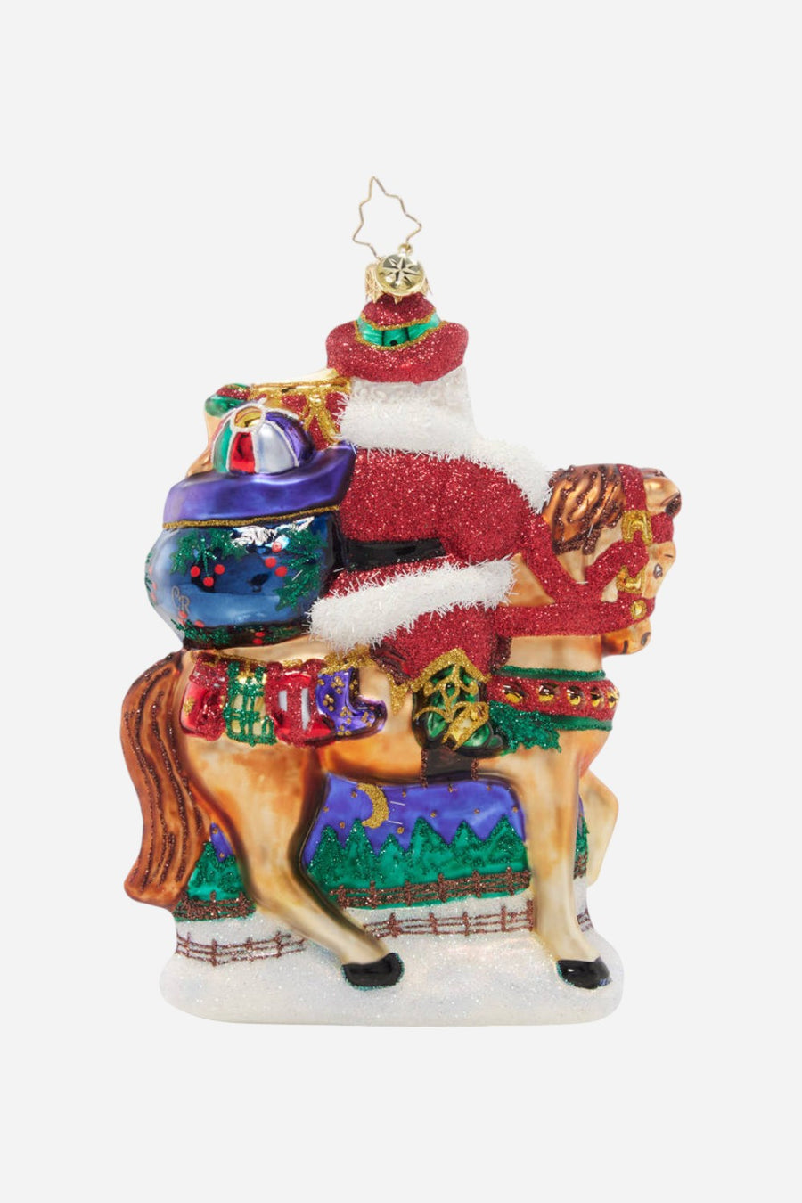 Christopher Radko Wild West Santa Ornament