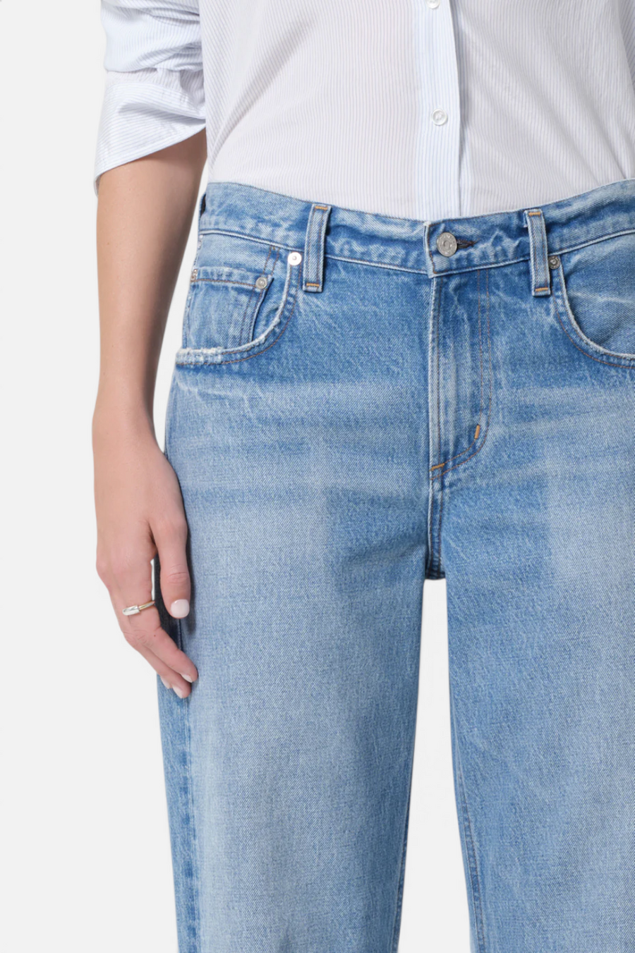 Citizens of Humanity Lindz Easy Straight Jean in Cupid
