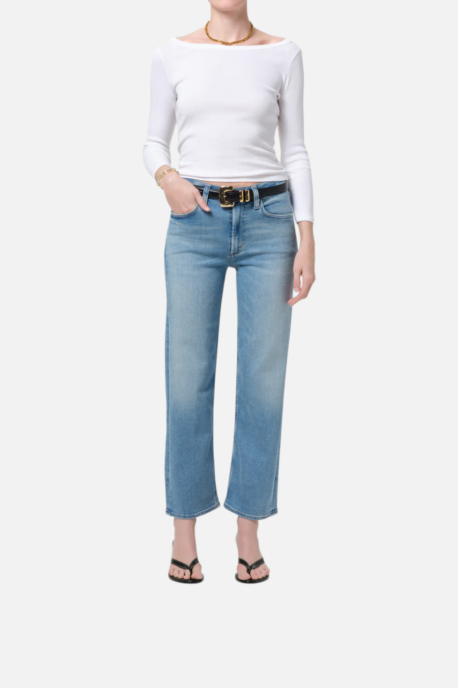 Citizens of Humanity Palma Straight Leg Jean in Luella