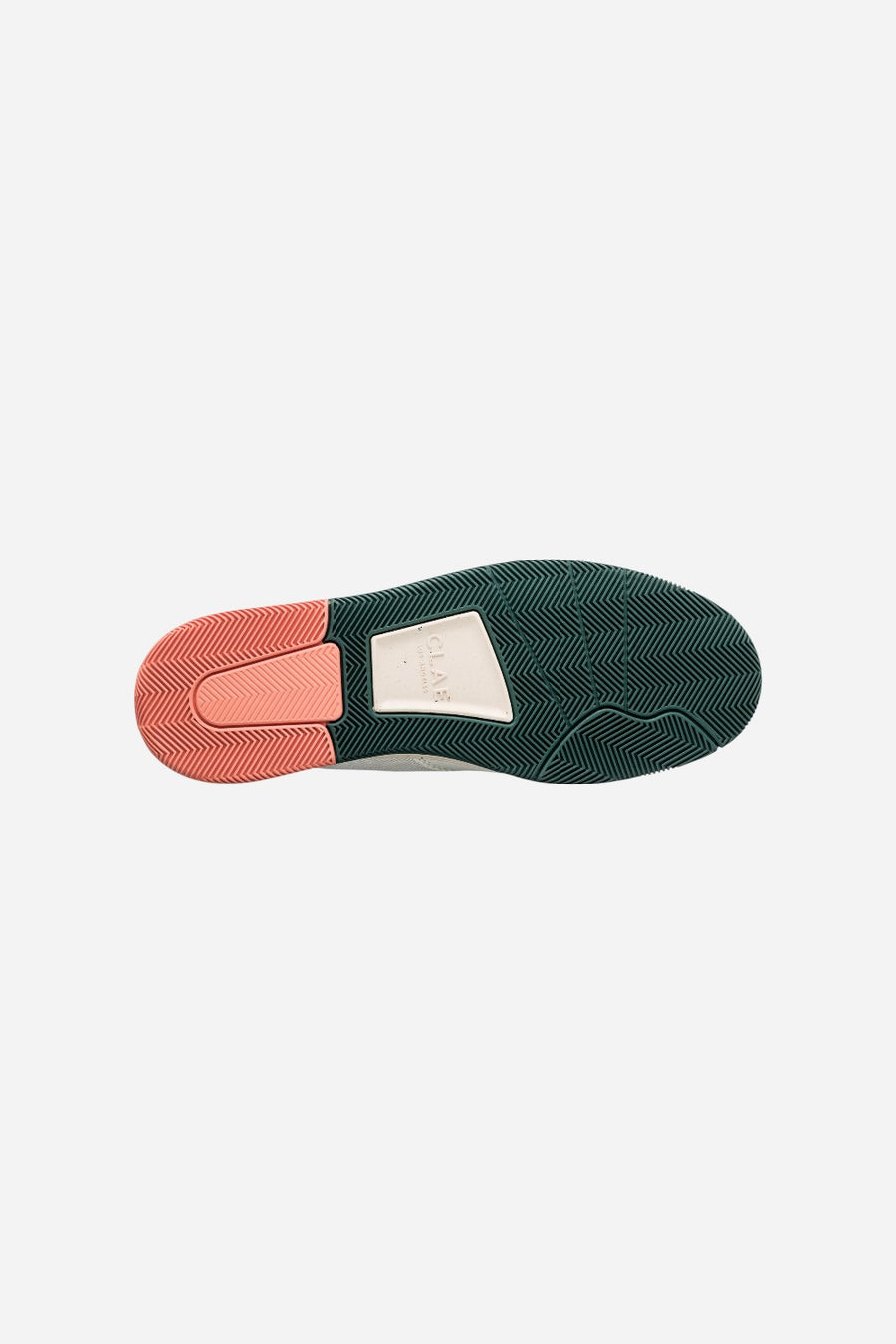 Clae Men's Malone Lite Sneakers in Off-White Trekking Green Sunset